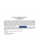 GUÍA PARA LA ELABORACIÓN DEL PROYECTO DE SERVICIO COMUNITARIO CÓDIGO (011