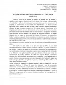 INVESTIGACIÓN I: POLÍTICAS AMBIENTALES Y EDUCACIÓN AMBIENTAL