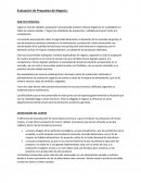 EVALUACION DE PROPUESTA DE NEGOCIO