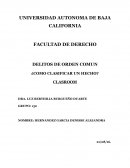 Como clasificar un hecho?