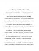 Ensayo de paradigma antropológico y corrientes doctrinales