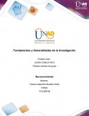 Fundamentos y Generalidades de la Investigación