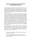 CARTERA DE EMPRENDIMIENTOS: INFORME DE VIABILIDAD DEL MERCADO