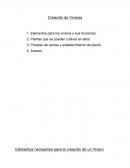 Elementos para los viveros y sus funciones
