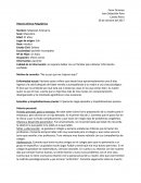 Historia Clínica Psiquiátrica Motivo de consulta: “No se por qué me trajeron aquí”