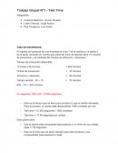 Trabajo Grupal N°1 - Takt Time