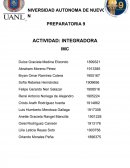 PREPARATORIA 9 ACTIVIDAD: INTEGRADORA