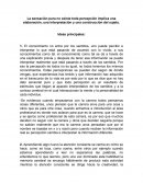 Conocimiento y formacion de la persona