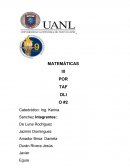 MATEMÁTICAS III PORTAFOLIO #2