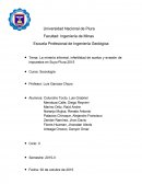 La minería informal, infertilidad de suelos y evasión de impuestos en Suyo-Piura 2015