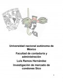 Investigación de mercado de condones Sico