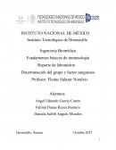 Fundamentos básicos de inmunología - Reporte de laboratorio