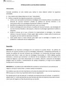 INTRODUCCIÓN A LOS RECURSOS HUMANOS Caso industrialita