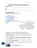 Prueba de Conocimientos Grúas Hidráulicas
