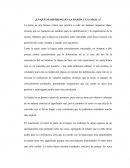 ¿En qué se diferencian la razón y la lógica?