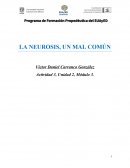 LA NEUROSIS, UN MAL COMÚN