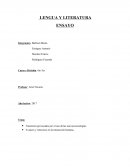 LENGUA Y LITERATURA ENSAYO