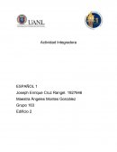 Actividad Integradora ESPAÑOL 1