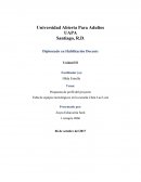 Propuesta de perfil del proyecto