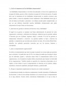 ¿Cuál es la importancia de las habilidades interpersonales?