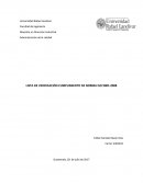 LISTA DE VERIFICACIÓN CUMPLIMIENTO DE NORMA ISO 9001:2008