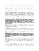 El siguiente trabajo realizado con el tema de la estructura organizacional