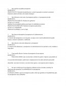 Cuestionario de presupuestos