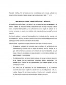 HISTORIA CULTURAL: CARACTERÍSTICAS Y MODELOS