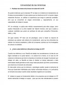 Universidad de las Américas Explique las bases del proceso de selección de HP