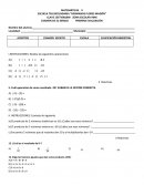 Matemáticas II bloque 1