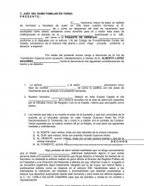 SUCESORIO INTESTAMENTARIO SEMINARIO. Página 1