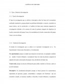 El tipo de investigación que se utilizó es descriptiva sobre las bases de la encuentras realizadas cuantitativo