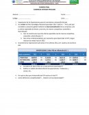 Examen de Comercio Exterior Peruano.