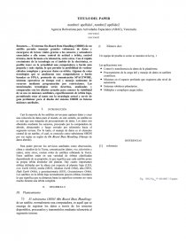 El sistema On-Board Data Handling (OBDH). Página 1
