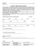 LECTURA Y PRODUCCION DE TEXTOS