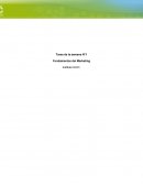 Tarea de la semana N°1 Fundamentos del Marketing