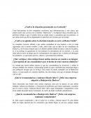 ¿Cuál es la situación presentada en el articulo?