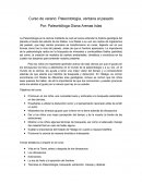 Curso de verano: Paleontología, ventana al pasado