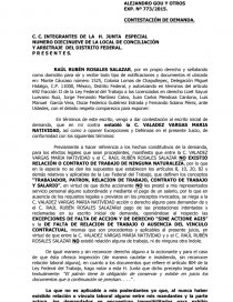 Escrito cambio de domicilio. Página 1
