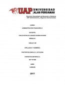 CURSO: ADMINISTRACIÓN FINANCIERA II