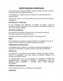 Investigacion de mercado Es un proceso que consiste en identificar, recopilar, analizar y difundir