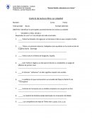 Control de lectura libro La catedral