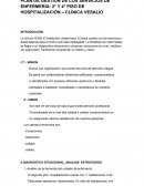 PLAN DE GESTIÓN DE LOS SERVICIOS DE ENFERMERÍA: 2° Y 4° PISO DE HOSPITALIZACIÓN – CLÍNICA VESALIO