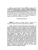 Auto de formal prision. Constitución Política de los Estados Unidos Mexicanos