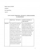 Cuadro comparativo “Blade Runner - The Final Cut” y ¿Sueñan los androides con ovejas eléctricas?