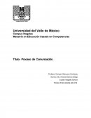 Proceso de Comunicación.