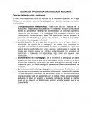 EDUCACIÓN Y PEDAGOGÍA UNA DIFERENCIA NECESARIA.