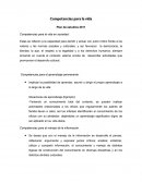Competencias para la vida Plan de estudios 2011