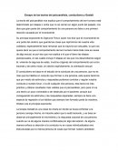 Ensayo de las teorías del psicoanálisis, conductismo y Gestalt
