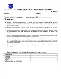 Evaluación Coeficiente 2. Página 1